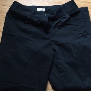 Talbots Black stretch pants size 10